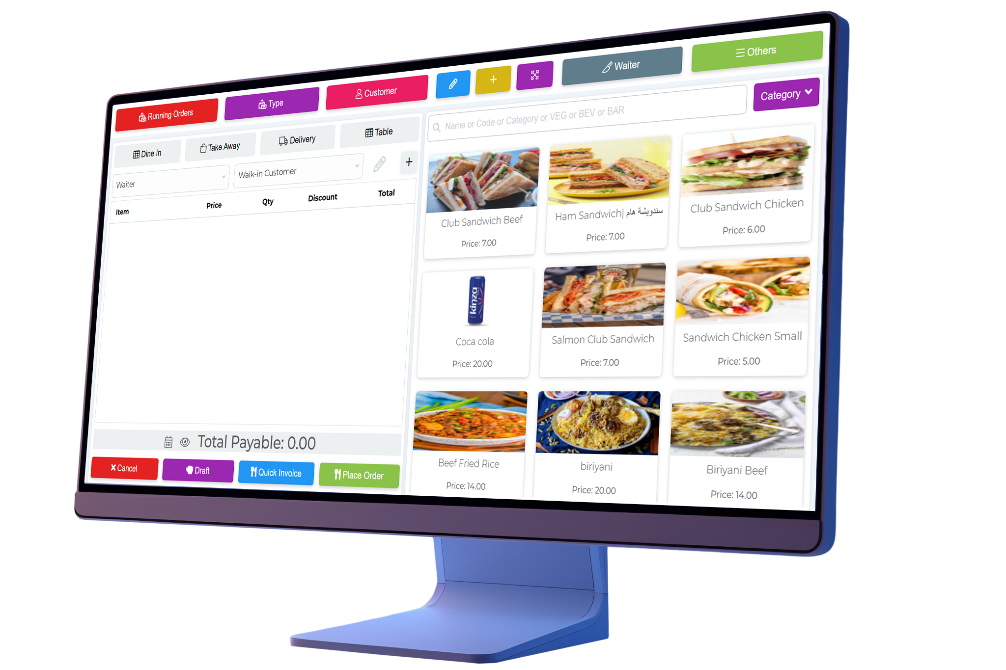 Hala POS for Restaurants & Cafes
