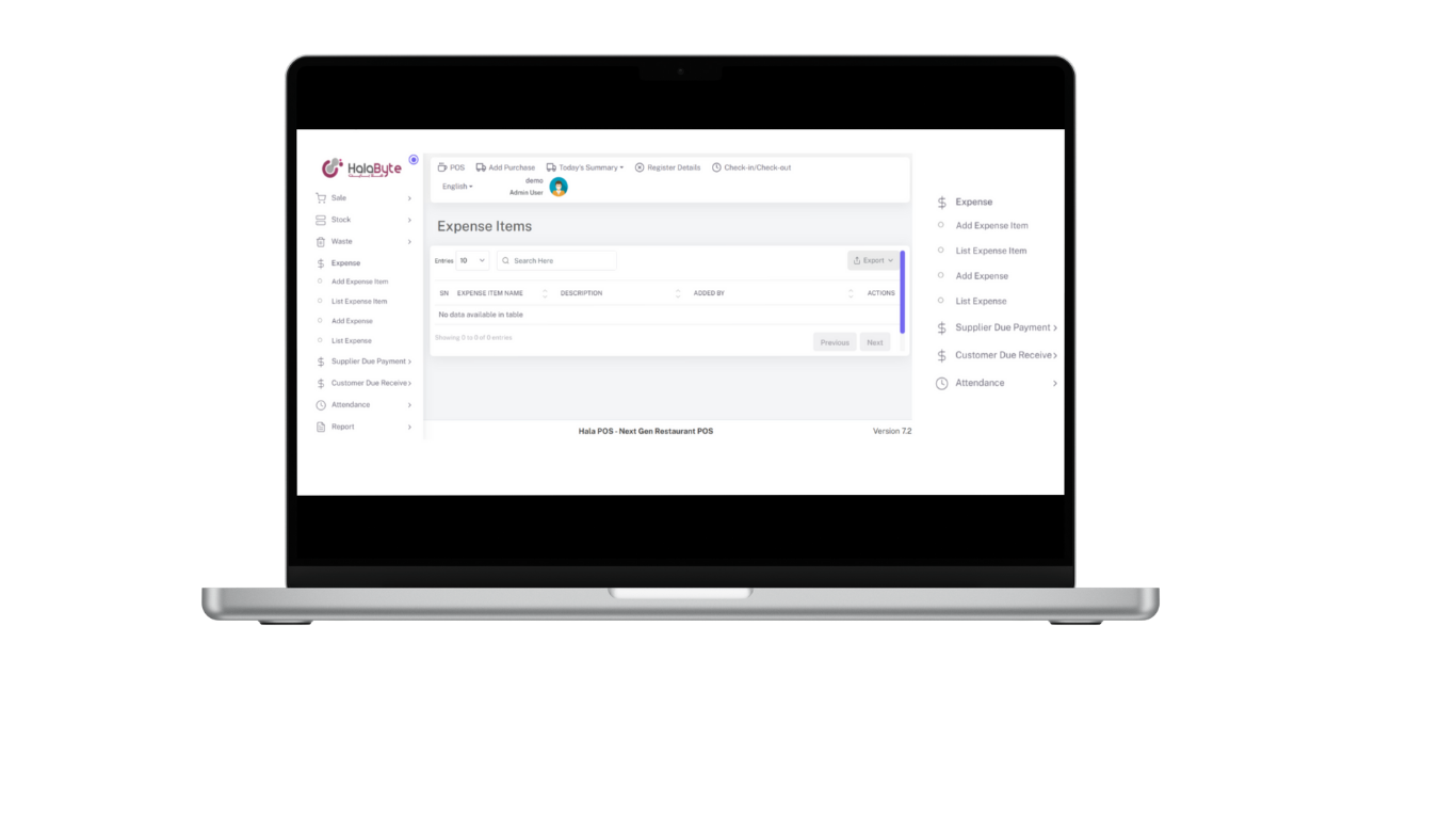 Comprehensive Expense Tracking